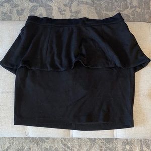 Peplum skirt